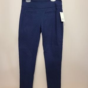 Crown and Ivy Tech Stretch Pant in Harbor Navy Size 0P, NWT
